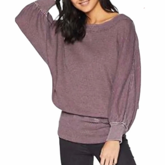 We The Free Willow Thermal Top Purple - Picture 1 of 5